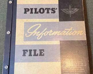 1944 Restricted Pilots Information File For Army Air Forces Pilots