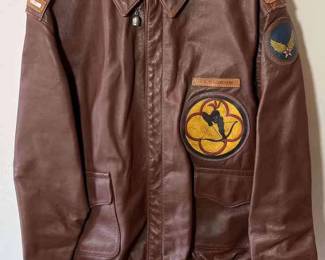 CE Magnuson Replica Leather Splitarrow Flight Jacket
