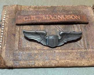 CE Magnuson Sterling U.S. AIR FORCE PILOT WINGS