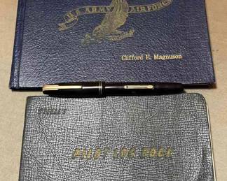 Waterman Fountain Pen CE Magnuson WW2 Pilot Log 