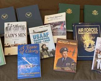 Author Signed The North African Air Campaign, On Final Approach, A Taste of Glory, Air War Europe  