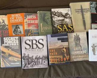 WW2 Books Includes Author Signed Lease Of Life