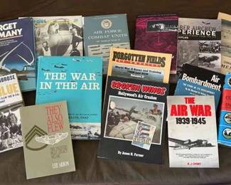 WW2 Aviation Books Author Signed Deadly Sky