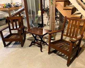 Quaint Stickley Bros Rockers