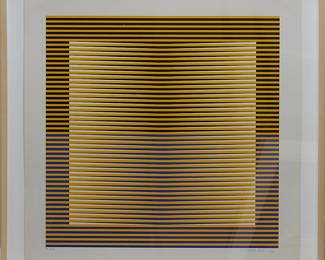 Carlos Cruz-Diez
Induction Chromatique
screenprint
1977
19 1⁄2 x 19 1⁄2 inches
27 1⁄4 x 27 1⁄4 inches framed