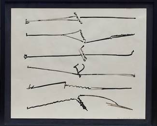 Philip Renteria
Untitled, Buenos Aires
watercolor/ink on paper
1/31/75
14 1⁄4 x 17 inches
16 3⁄4 x 19 7/8 framed