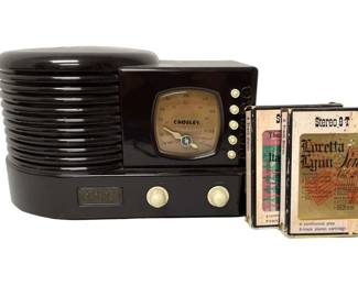 Limited Edition Crosley Radio and 8-Tracks

