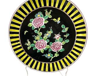 Vintage Nippon Floral Serving Plate