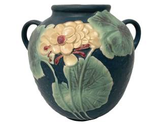 Floral Ceramic Vase by Roseville
