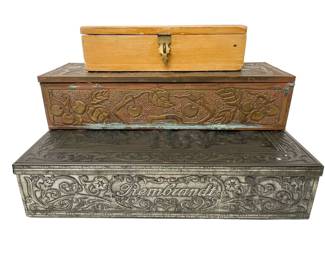 Lot of Vintage Decorative Boxes
