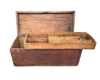 Antique Wooden Chest

