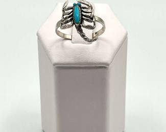 Vintage Sterling 925 Scorpio Ring Size 8.5

