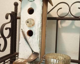 Big selection of bird houses