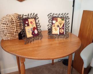 Antique oak farm table 