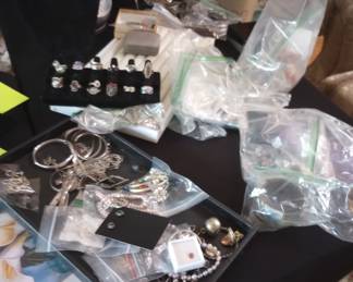 Huge Jewelry selection (not yet staged)