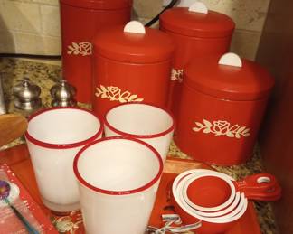 Vintage canister set
