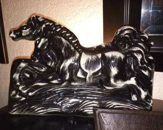 Vintage Horse TV Lamp