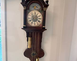 Dutch 8-day wall clock