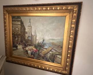 Signed Painting on Canvas