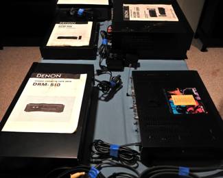 Denon vintage stereo equipment