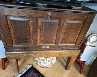 Antique Cabinet by the Elliott Addressing Machine Co. 