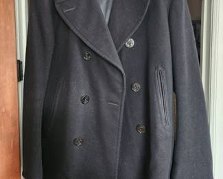 Navy Wool Jacket 