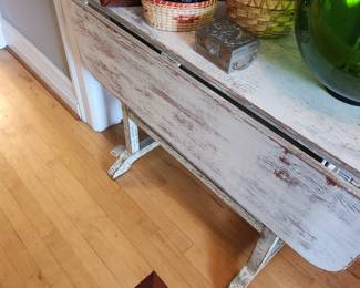 Vintage Fold Down Table 