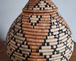 Handwoven Zulu Basket 