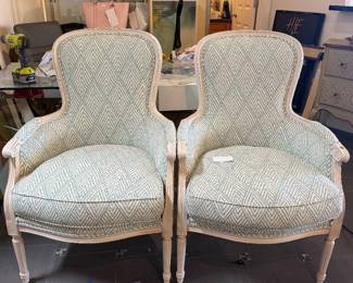Pair of accent chairs