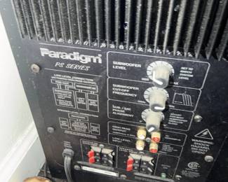 Paradigm 1000 subwoofer