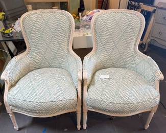 Pair of accent chairs