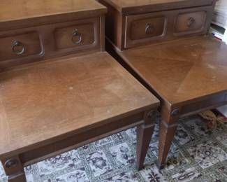 Mid century end tables 