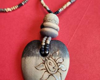 Wood Bead Necklace