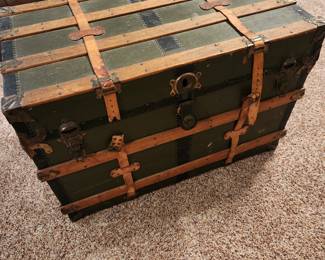 Antique Steamer Trunk