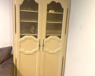 Matched pair of vintage mis-century storage cabinets 