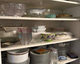 China,  crystal and porcelains 