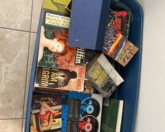 lots of misc paper back style novels also