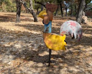 Rooster Very Large outdoor decor
