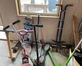 Kids Scooters and misc. toys