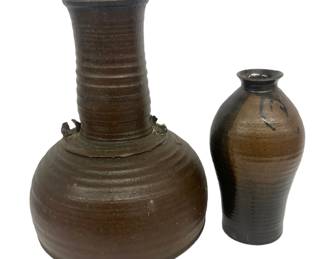 Brown Stoneware Pottery