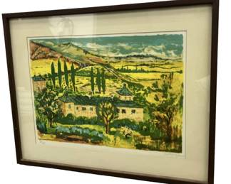 Framed Signed Limited Edition Print