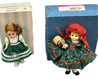 Miniature Madame Alexandar Dolls