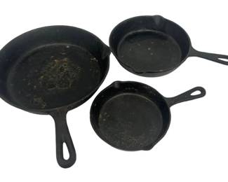 Philippe Richard Cast Iron Skillets