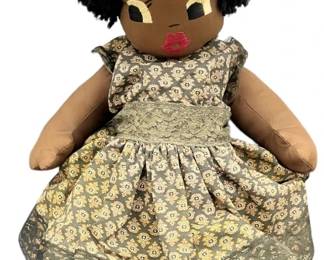 Vintage Fabric Doll