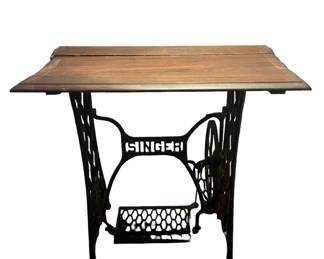 Vintage Singer Sewing Table