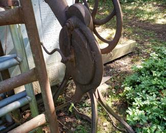 Vintage corn shucker