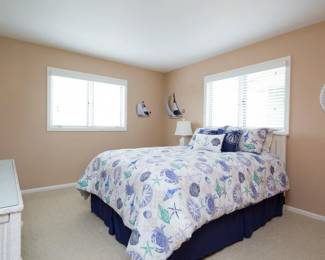 Pretty bedroom with top quality wicker furnishings