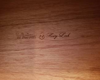 Henry Link Wicker bedroom suite