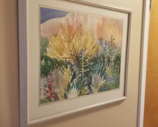 Aquatic art - beautiful watercolor 