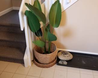 Faux botanical; rock art